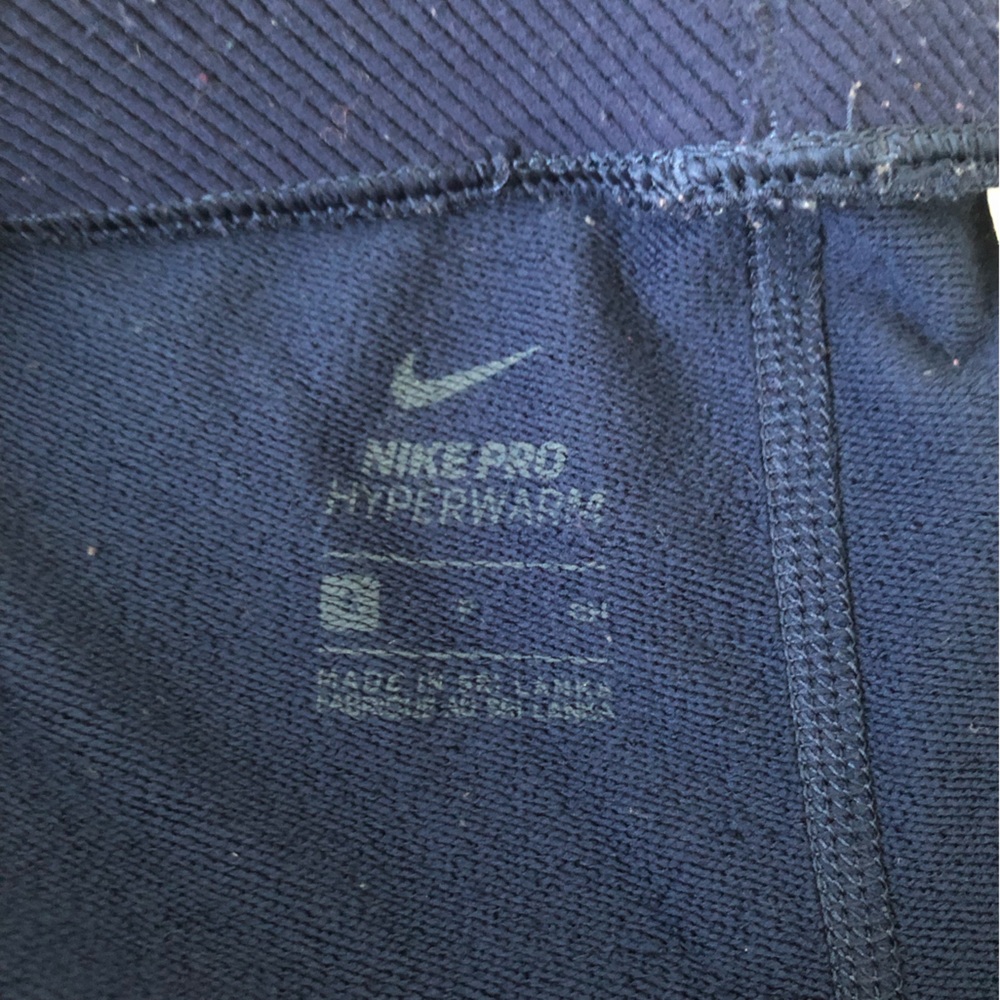 Nike Pro Hyperwarm Blue Active Performance Runnin… - image 8